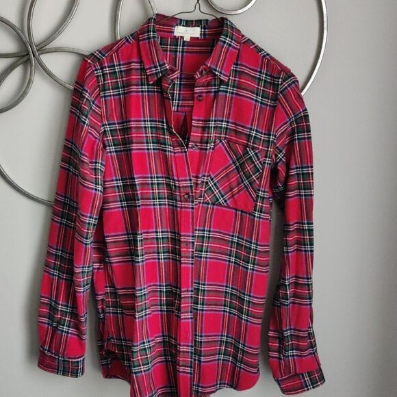 Thread and Supply tartan plaid flannel - Picture 1 of 5